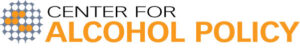 Logo of the Center for Alcohol Policy featuring a unique design with circles and the organization name.