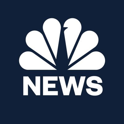 NBC News logo featuring a stylized peacock with the word "NEWS" in bold letters beneath it.