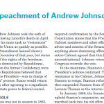 Handout A: The Impeachment of Andrew Johnson | National Leader in Civic ...