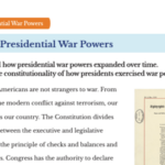 Period Ruling Power Rising Power War Presidential War Powers Government Case Study
