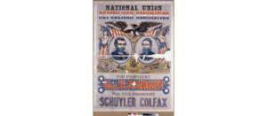 National Union Republican nomination. For president Gen. U.S. Grant. For vice president, Schuyler Colfax