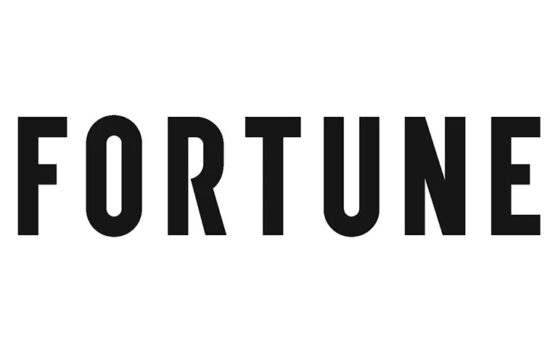Text logo of the word "FORTUNE" in bold, uppercase lettering.