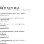 Handout G The Bill Of Rights Song Bill Of Rights Institute Handout G The Bill Of Rights Song Bill Of Rights Institute