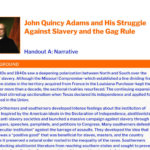 John Quincy Adams and His Struggle Against Slavery and the Gag Rule ...