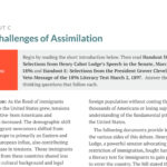 Handout C: The Challenges of Assimilation | Bill of Rights Institute