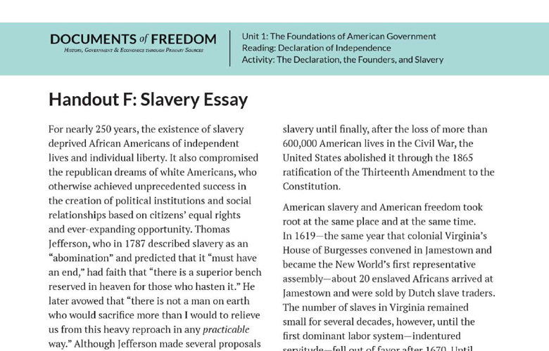  Why Is Slavery Wrong Essay Why Is Child Slavery Wrong 2022 10 04