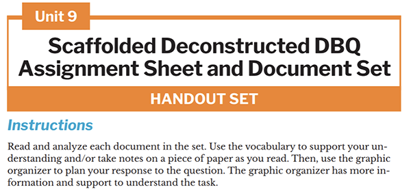 scaffolded reconstruction dbq